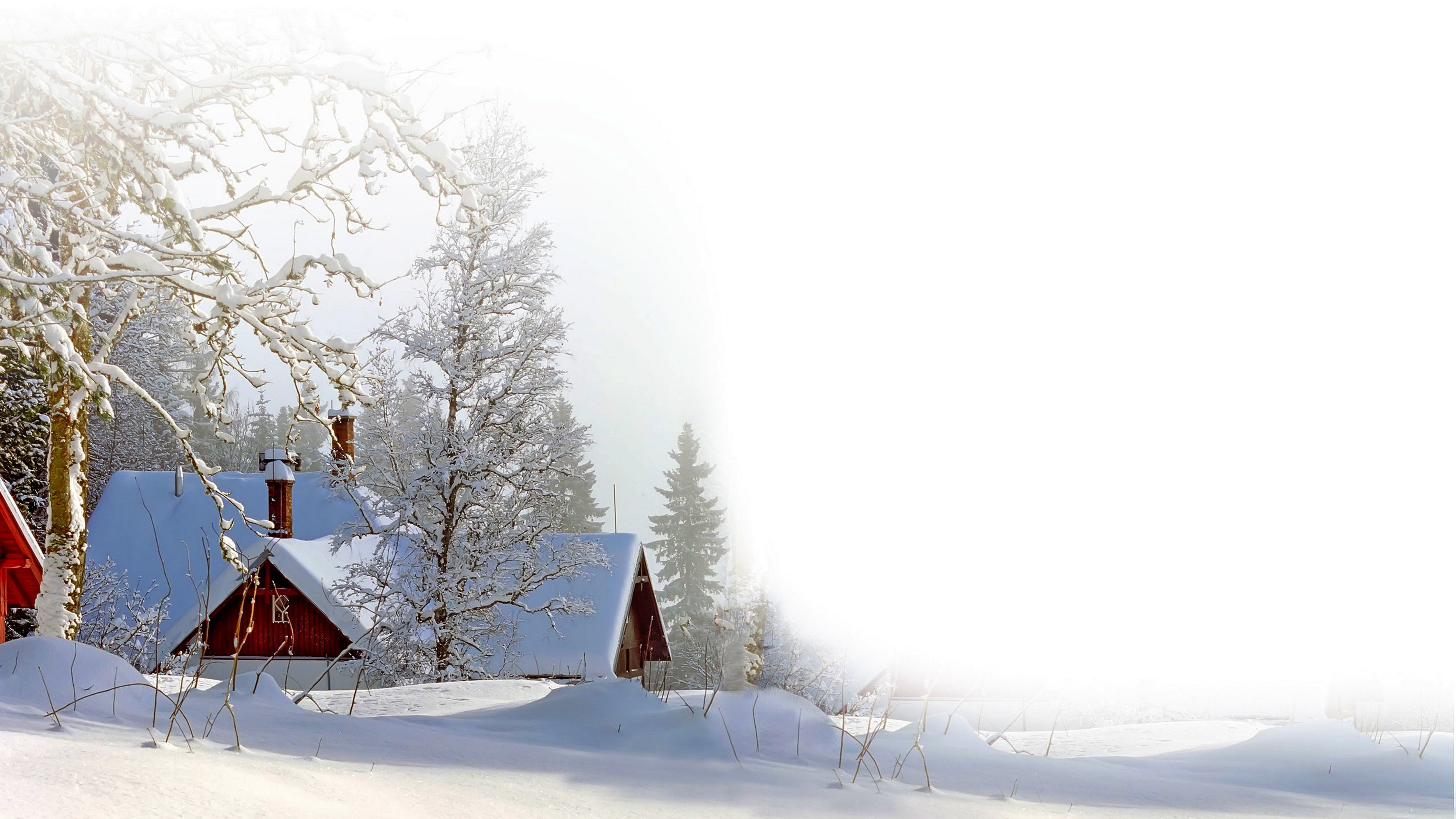 snow, Landscape, Winter, Trees Wallpaper