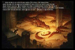 quote, Dragon, Smaug, The Hobbit, The Lord Of The Rings