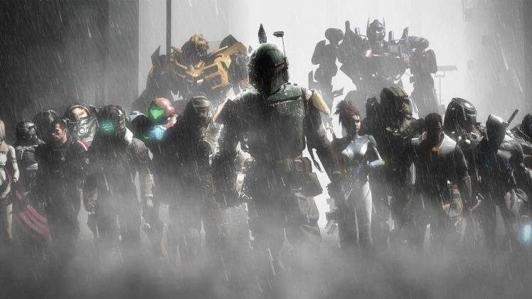 antiheroes, Predator (movie), Transformers, Optimus Prime HD Wallpaper Desktop Background