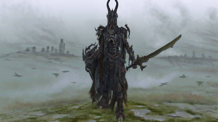 video Games, The Elder Scrolls V: Skyrim, Draugr, Warrior HD Wallpaper Desktop Background
