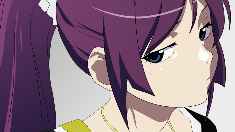 anime, Anime Girls, Senjougahara Hitagi, Monogatari Series HD Wallpaper Desktop Background