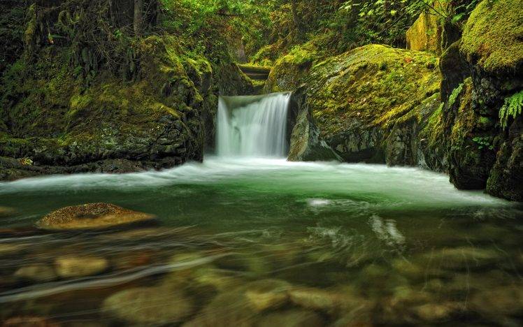 nature, Waterfall HD Wallpaper Desktop Background