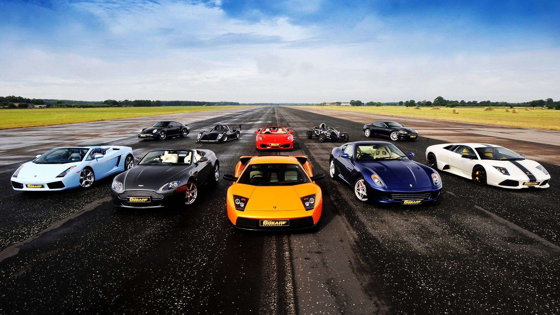 car, Lamborghini, Aston Martin, Ferrari, Porsche Wallpaper