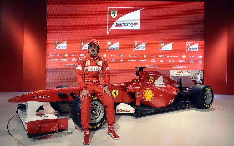 Ferrari, Fernando Alonso HD Wallpaper Desktop Background