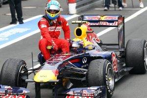 Ferrari, Fernando Alonso, Mark Webber, Red Bull Racing