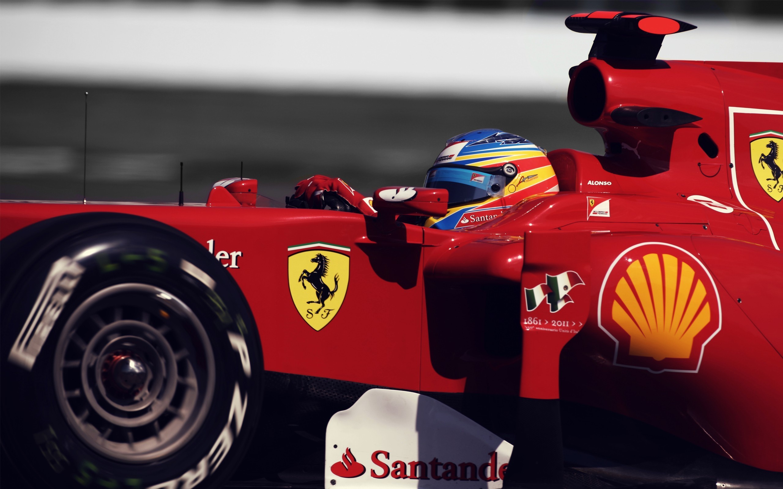 Ferrari, Fernando Alonso, Formula 1 Wallpaper