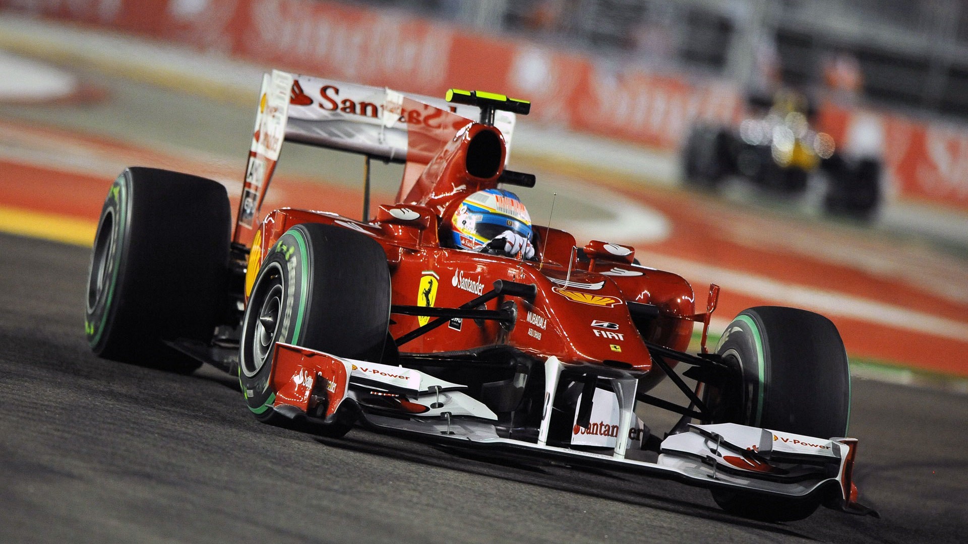 Ferrari, Fernando Alonso, Formula 1, Car Wallpaper