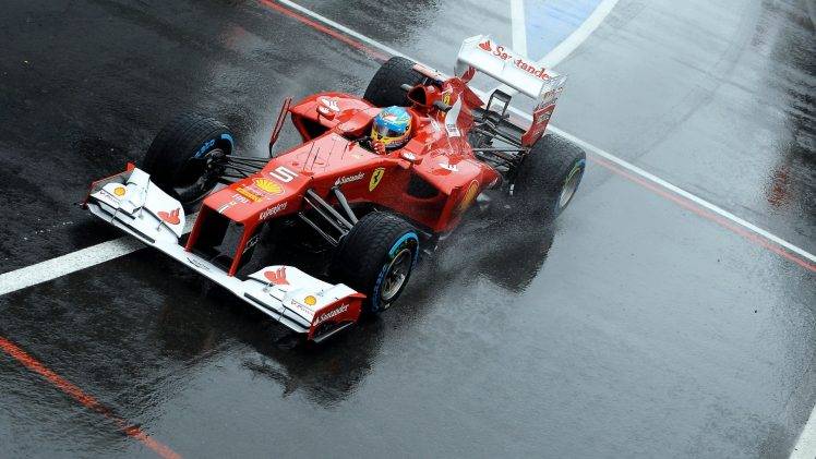 Ferrari, Fernando Alonso, Car, Formula 1 HD Wallpaper Desktop Background