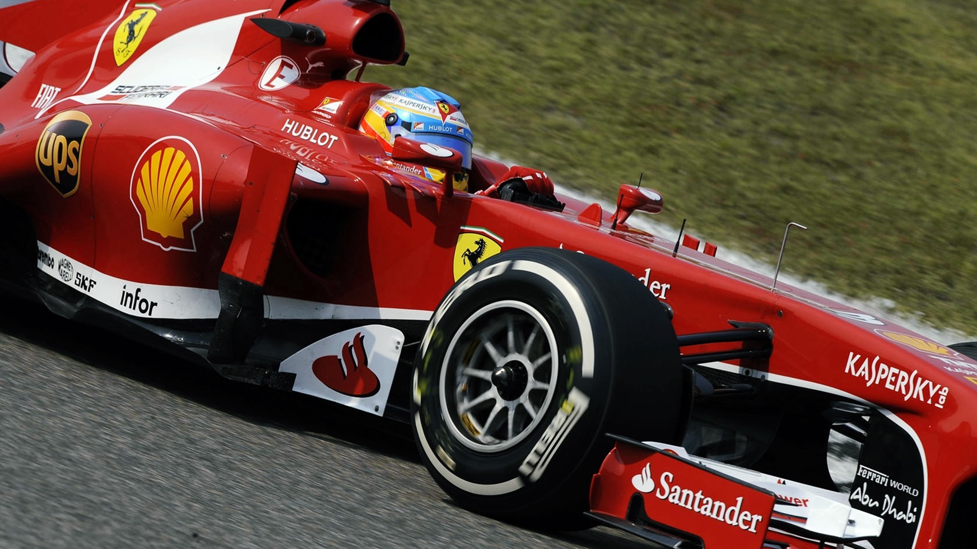 Fernando Alonso, Ferrari, Formula 1 Wallpaper