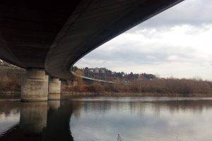 landscape, Nature, Bridge, River, France, Lyon