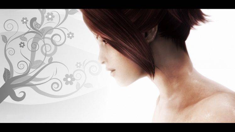 The Elder Scrolls V: Skyrim, Women, Lights, Video Games, Digital Art HD Wallpaper Desktop Background