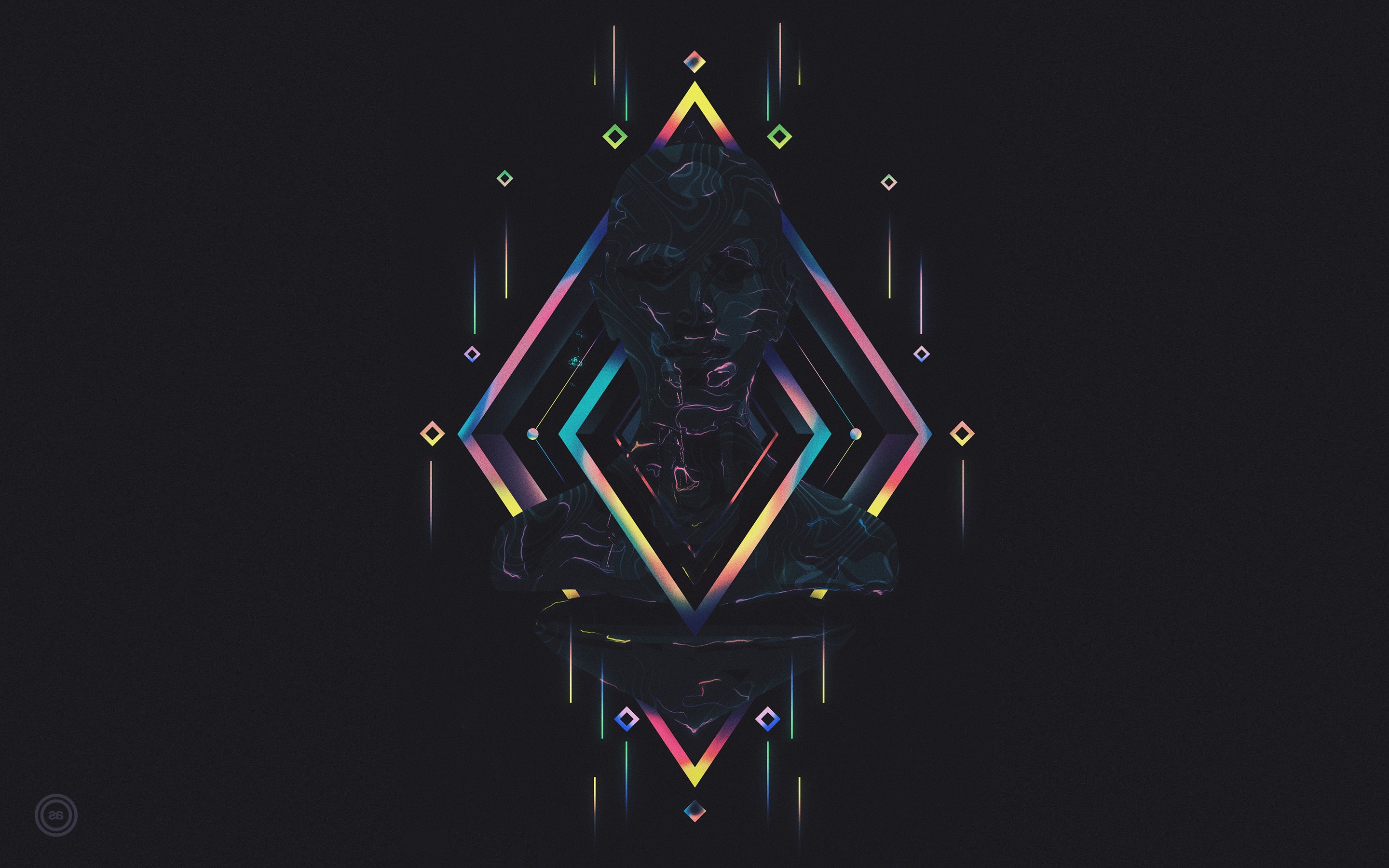 Abduzeedo, Face, Digital Art Wallpaper