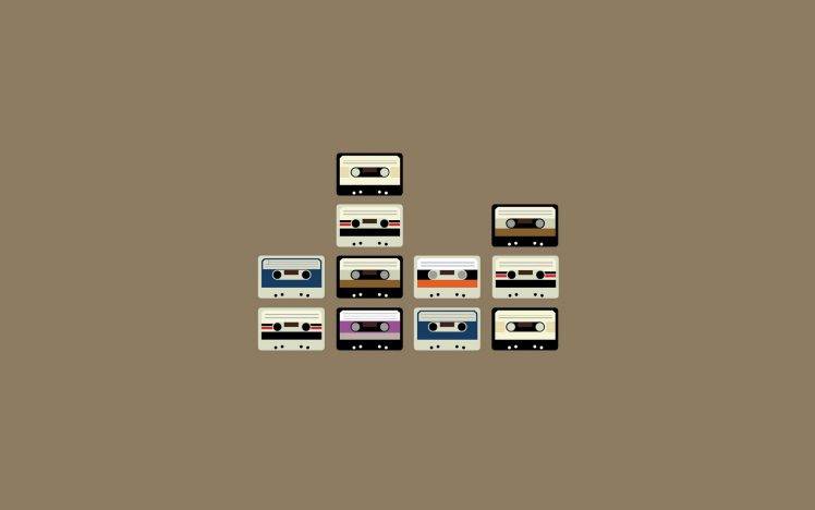 audio Spectrum, Minimalism HD Wallpaper Desktop Background