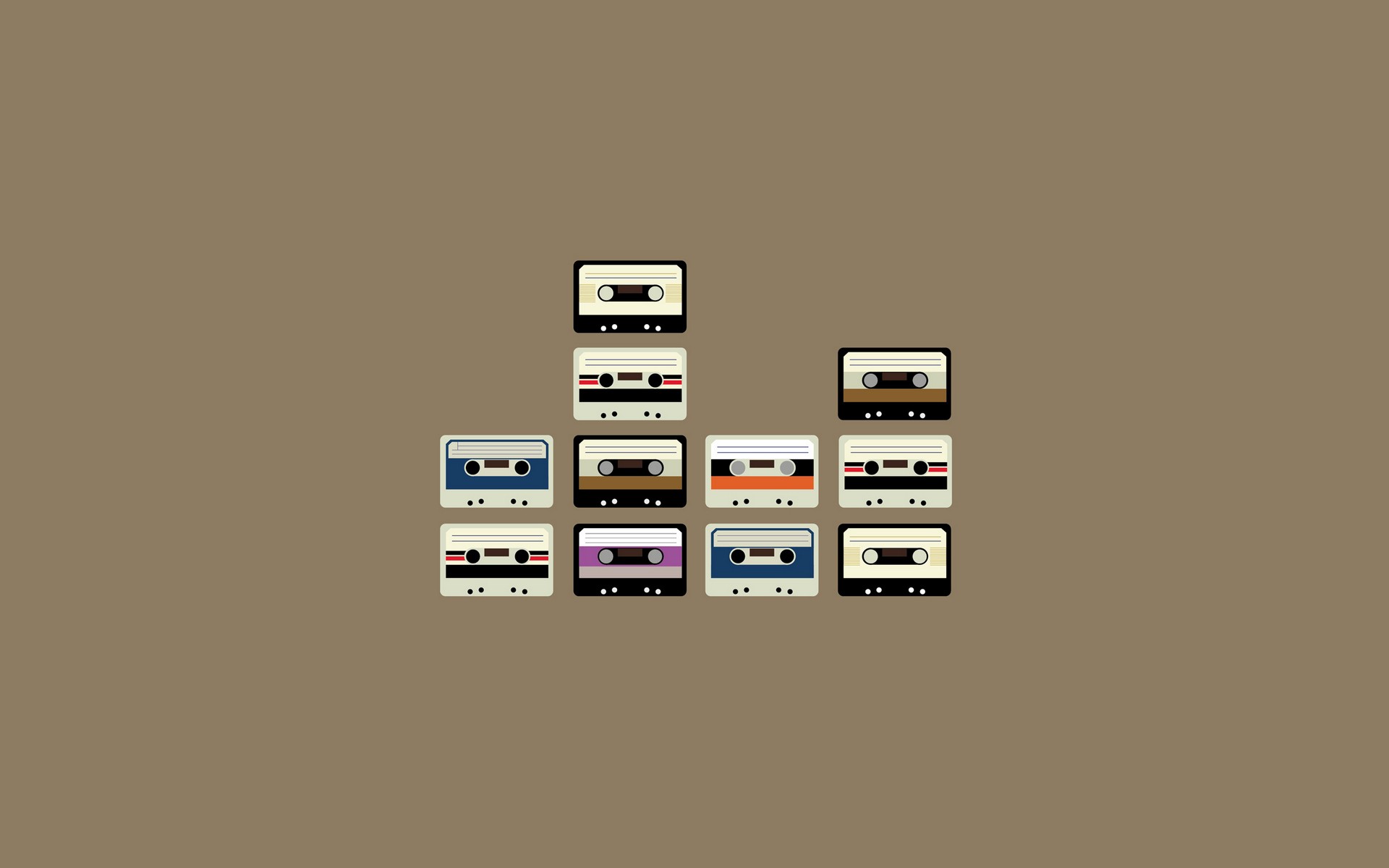 audio Spectrum, Minimalism Wallpaper