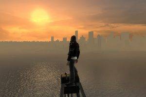 video Games, Screenshots, Cityscape, Lake