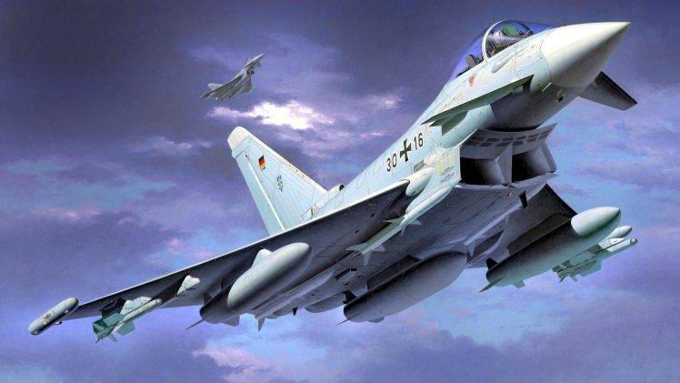 aircraft, Military, Airplane, War, Eurofighter Typhoon HD Wallpaper Desktop Background