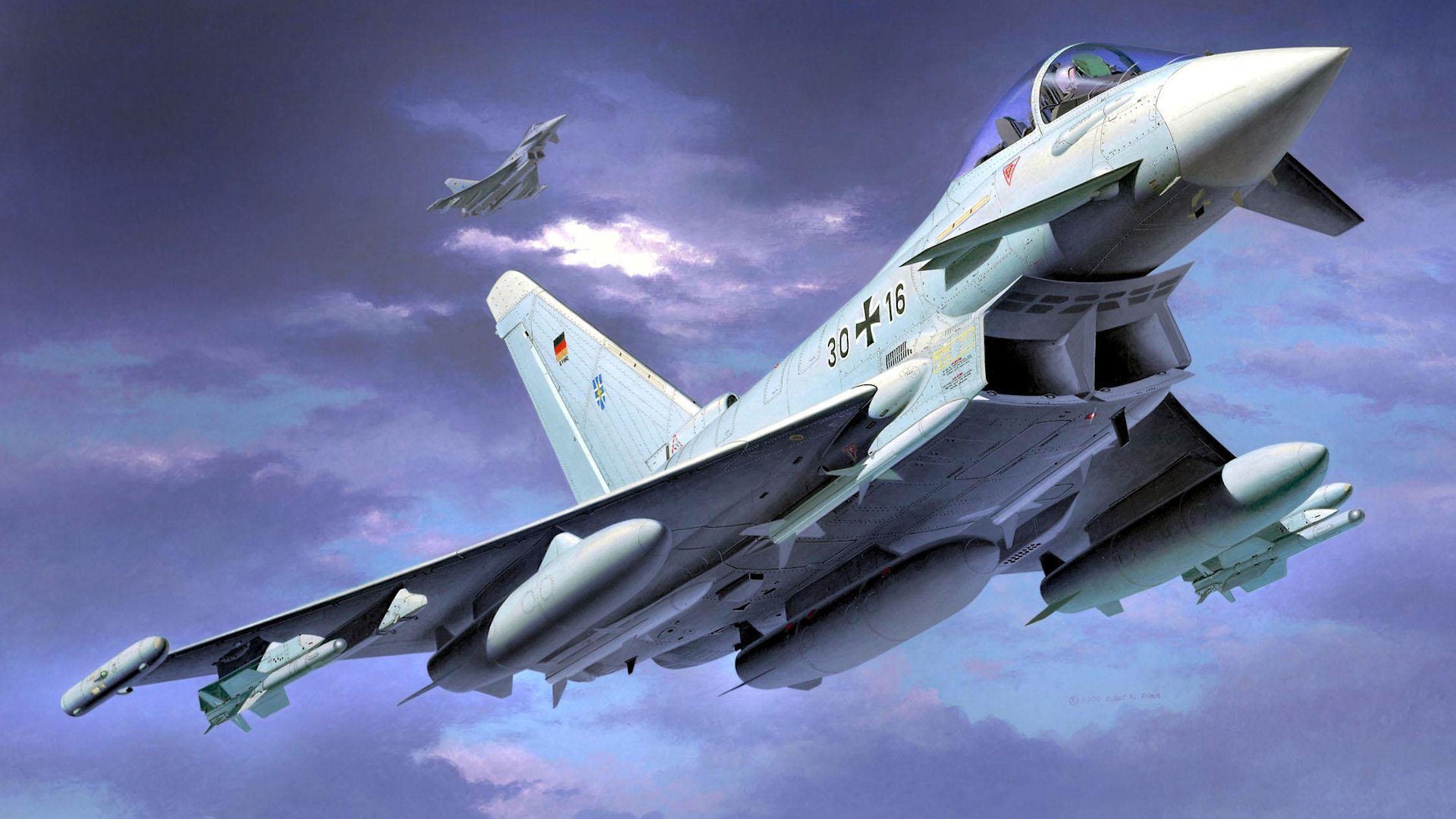 aircraft, Military, Airplane, War, Eurofighter Typhoon Wallpaper