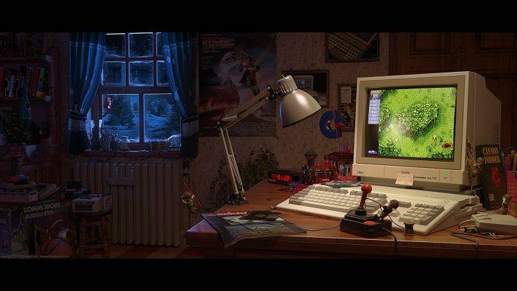 Toni Bratincevic, Video Games, 3D, Commodore Amiga, Cannon Fodder HD Wallpaper Desktop Background