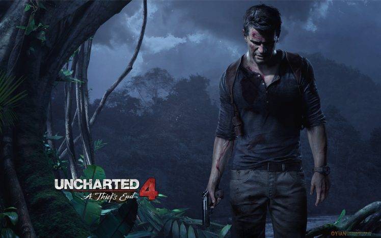 uncharted, Uncharted 4: A Thiefs End, Nathan Drake, Video Games HD Wallpaper Desktop Background