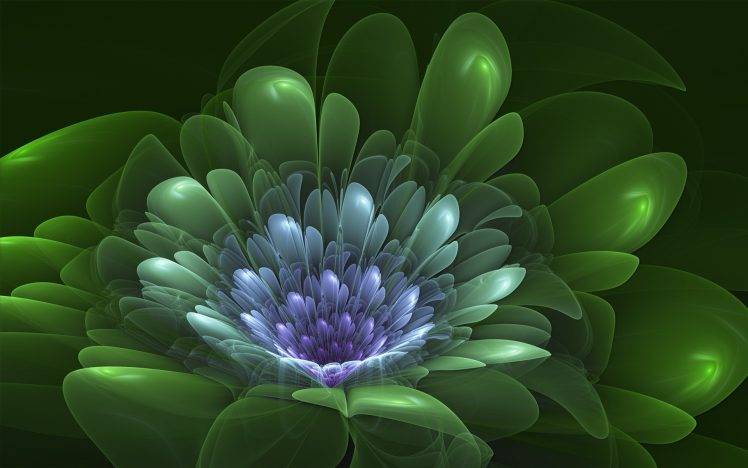 fractal Flowers, Fractal, Digital Art HD Wallpaper Desktop Background