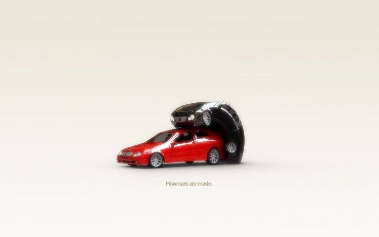 minimalism, Humor, Quote, Car, Mercedes Benz HD Wallpaper Desktop Background