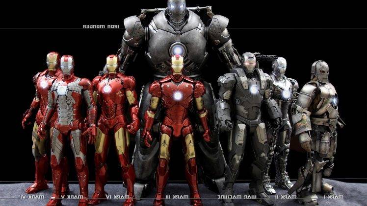 Marvel Comics, Iron Man, Iron Monger, War Machine HD Wallpaper Desktop Background