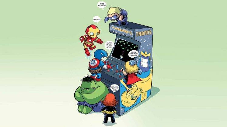 artwork, The Avengers, Humor HD Wallpaper Desktop Background