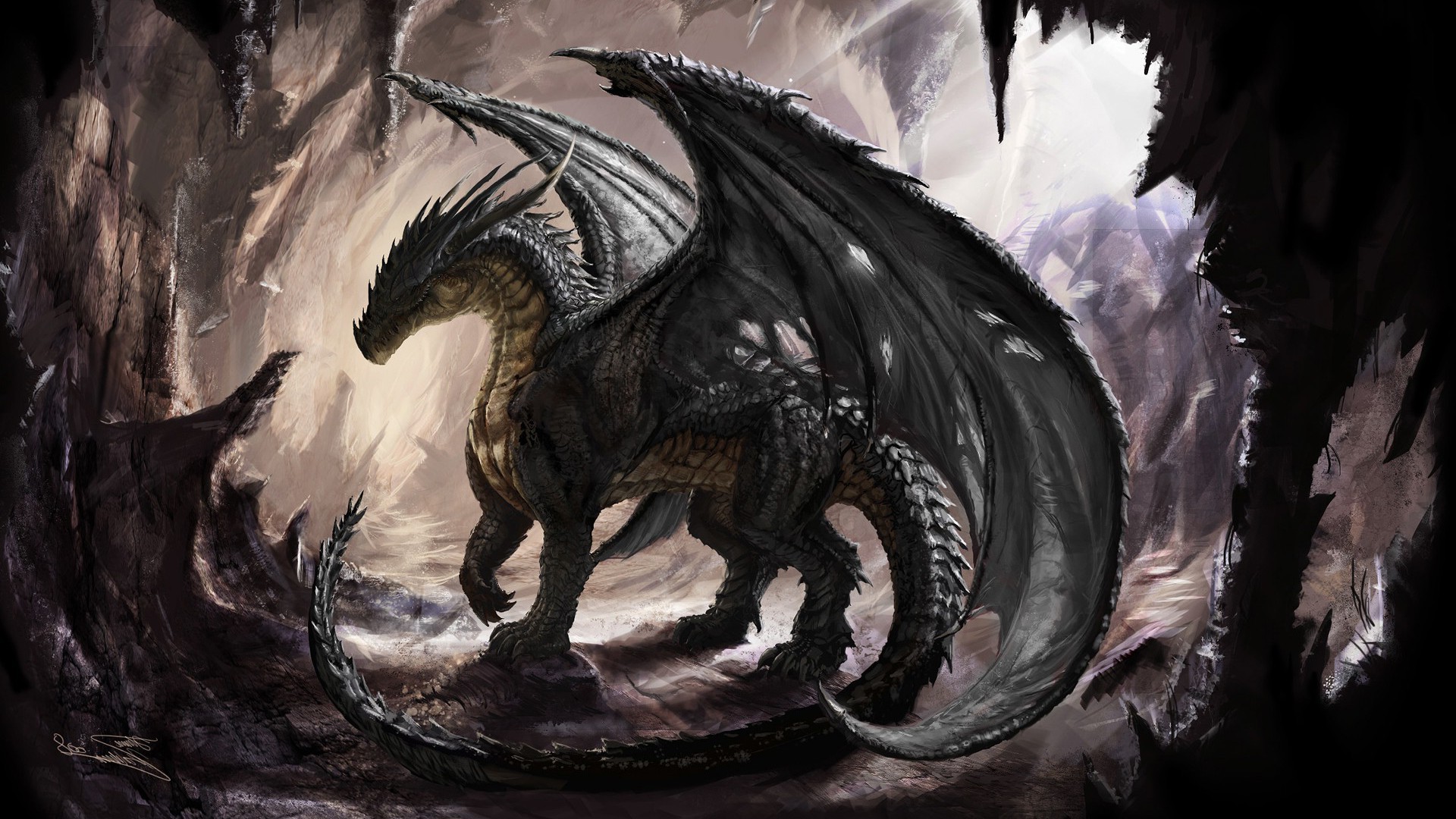 artwork, Dragon, Fantasy Art Wallpapers HD / Desktop and Mobile Backgrounds