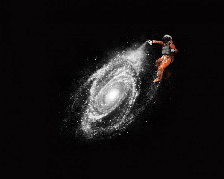 humor, Galaxy, Astronaut HD Wallpaper Desktop Background