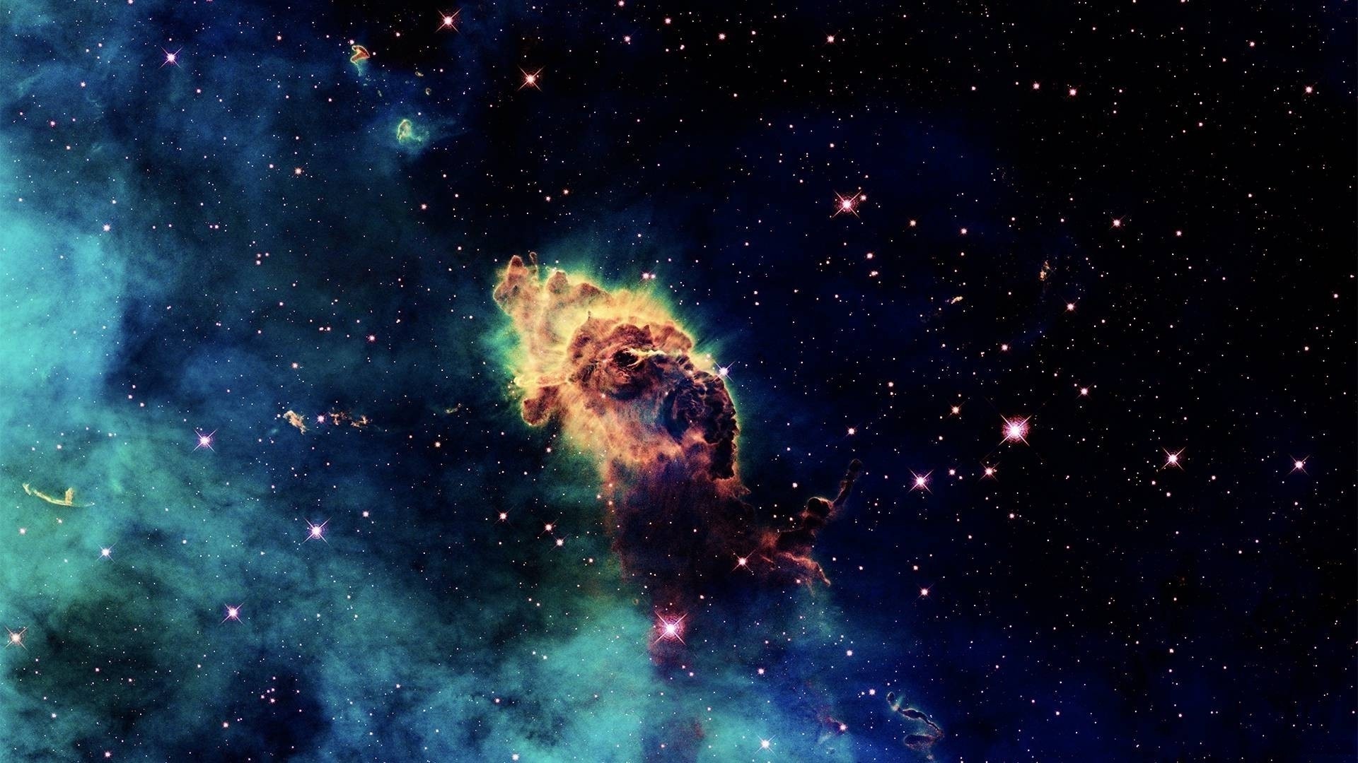 digital Art, Stars, Space, Nebula Wallpaper