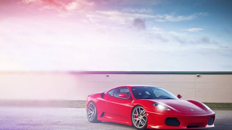 Ferrari 430, Car, Ferrari, Red, F430 HD Wallpaper Desktop Background