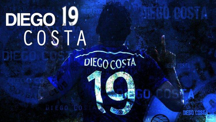 Chelsea FC, Diego Costa HD Wallpaper Desktop Background