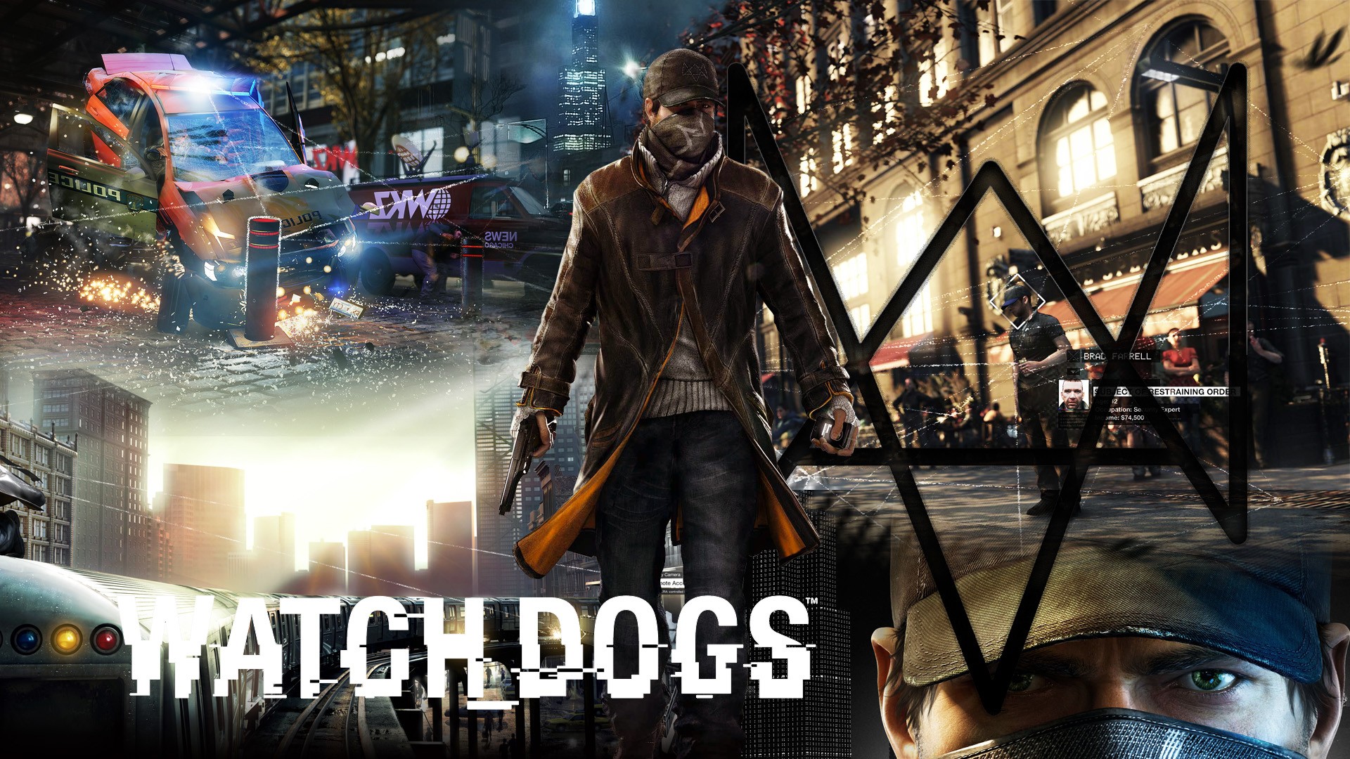 Watch Dogs, Ubisoft, Video Games Wallpaper
