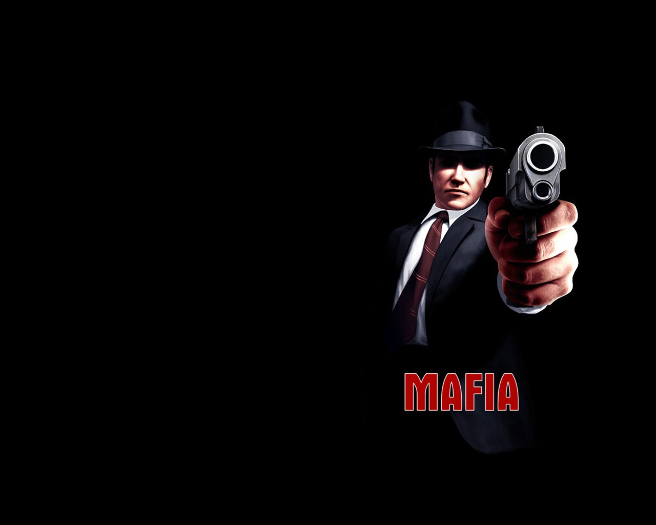 Mafia, Video Games, Black Wallpaper