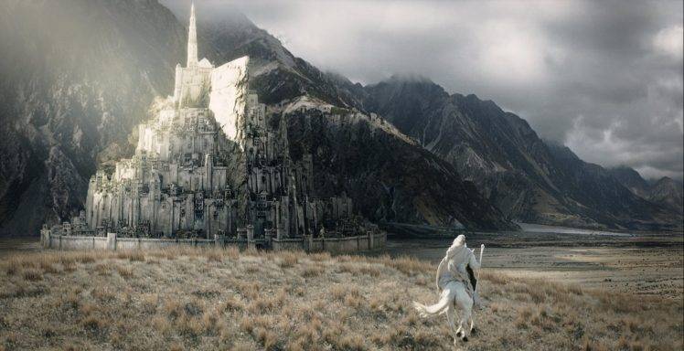 Gandalf, The Lord Of The Rings: The Return Of The King, The Lord Of The Rings, Wizard, Minas Tirith, Gondor HD Wallpaper Desktop Background