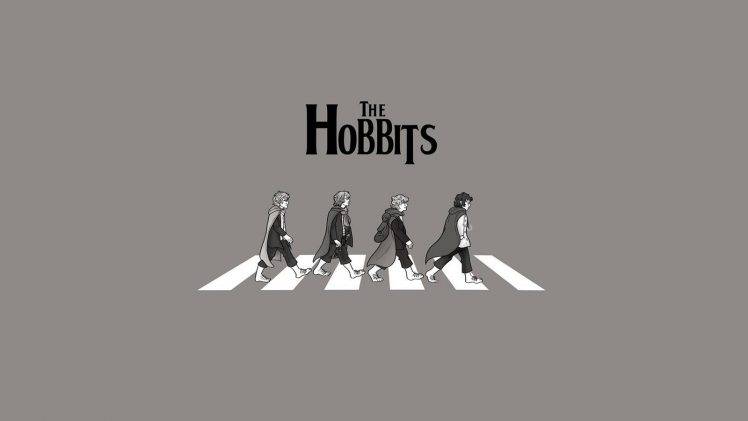 The Beatles, The Lord Of The Rings, Minimalism, Monochrome HD Wallpaper Desktop Background