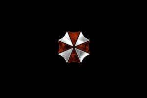 Resident Evil, Umbrella Corporation, Digital Art, Dark, Minimalism