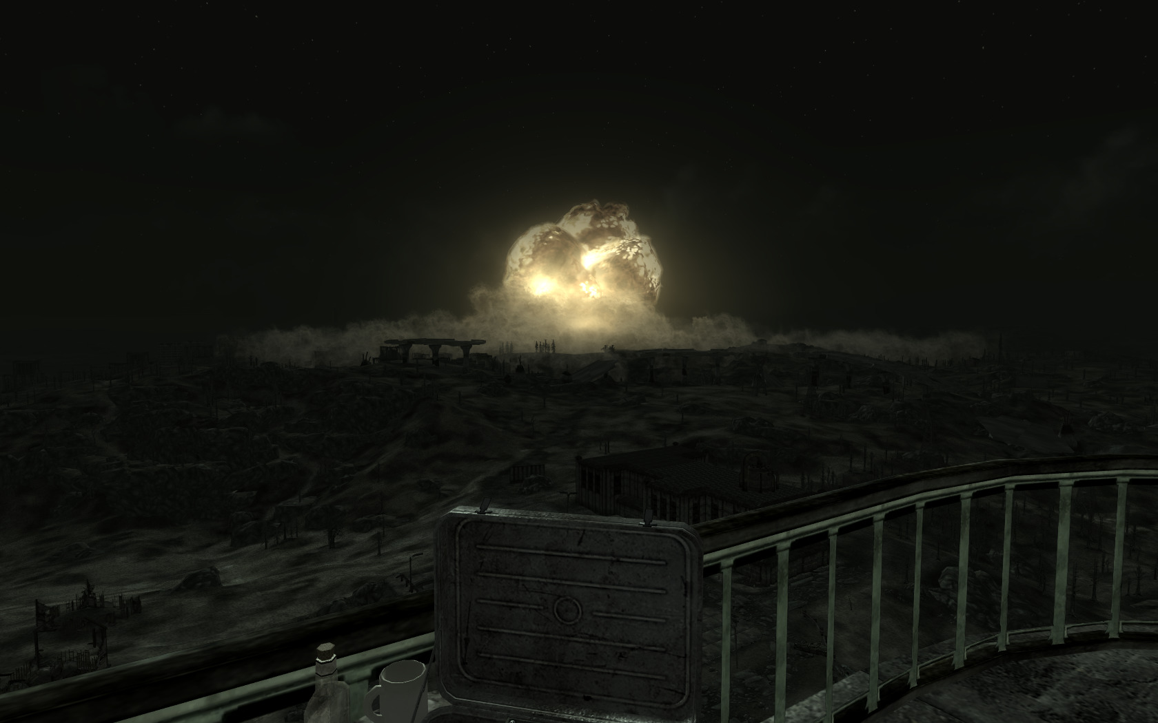 Fallout 4 взрыв ядерной бомбы фото 87