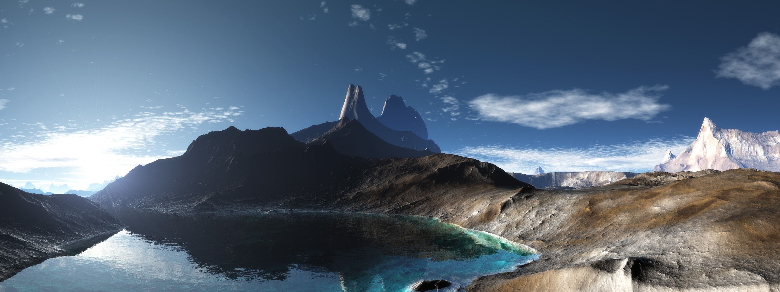 landscape, Multiple Display Wallpaper