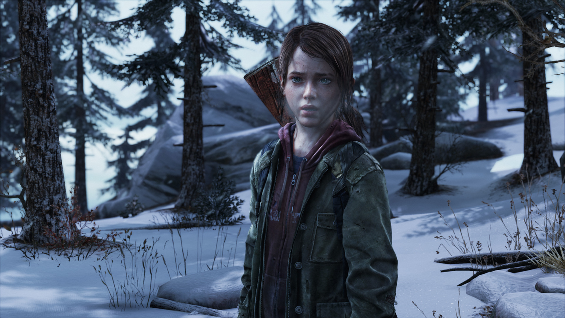 The Last Of Us, Apocalyptic, Winter, Ellie, Video Games Wallpaper