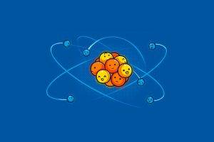 atoms, Humor, Protons, Neutrons, Electrons, Simple, Minimalism