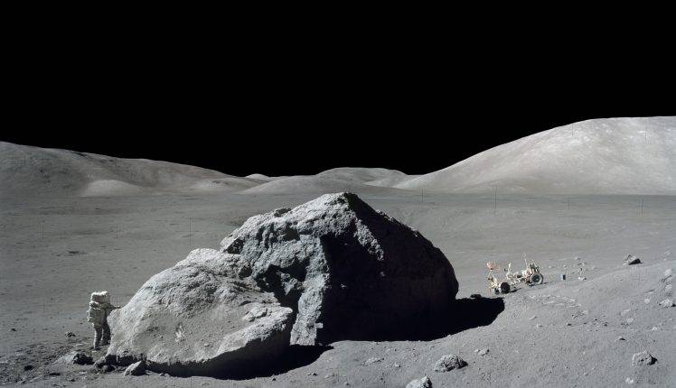 Apollo, Moon, Landscape HD Wallpaper Desktop Background