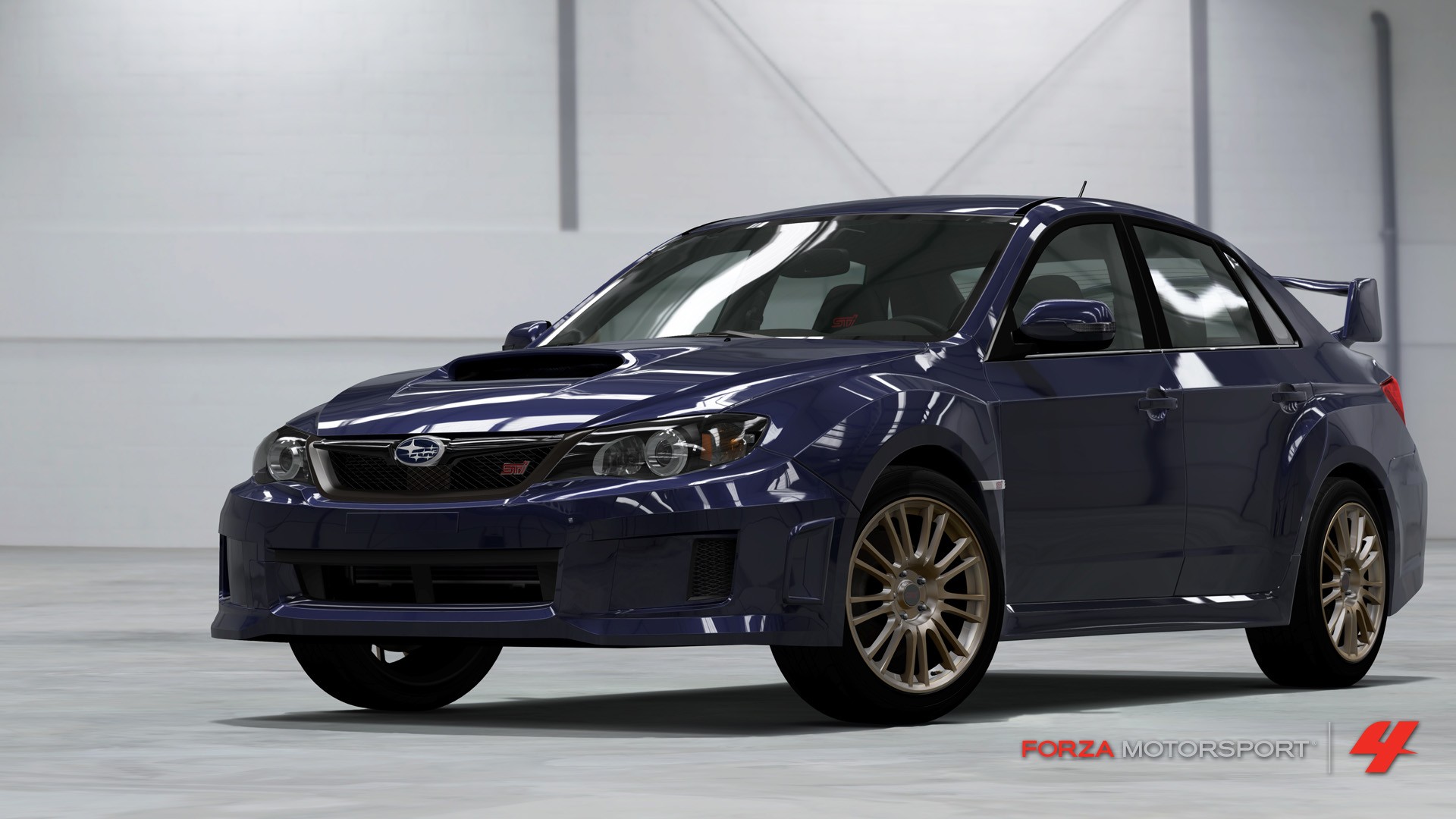 Forza Motorsport, Forza Motorsport 4, Car, Subaru, Subaru WRX STI Wallpaper