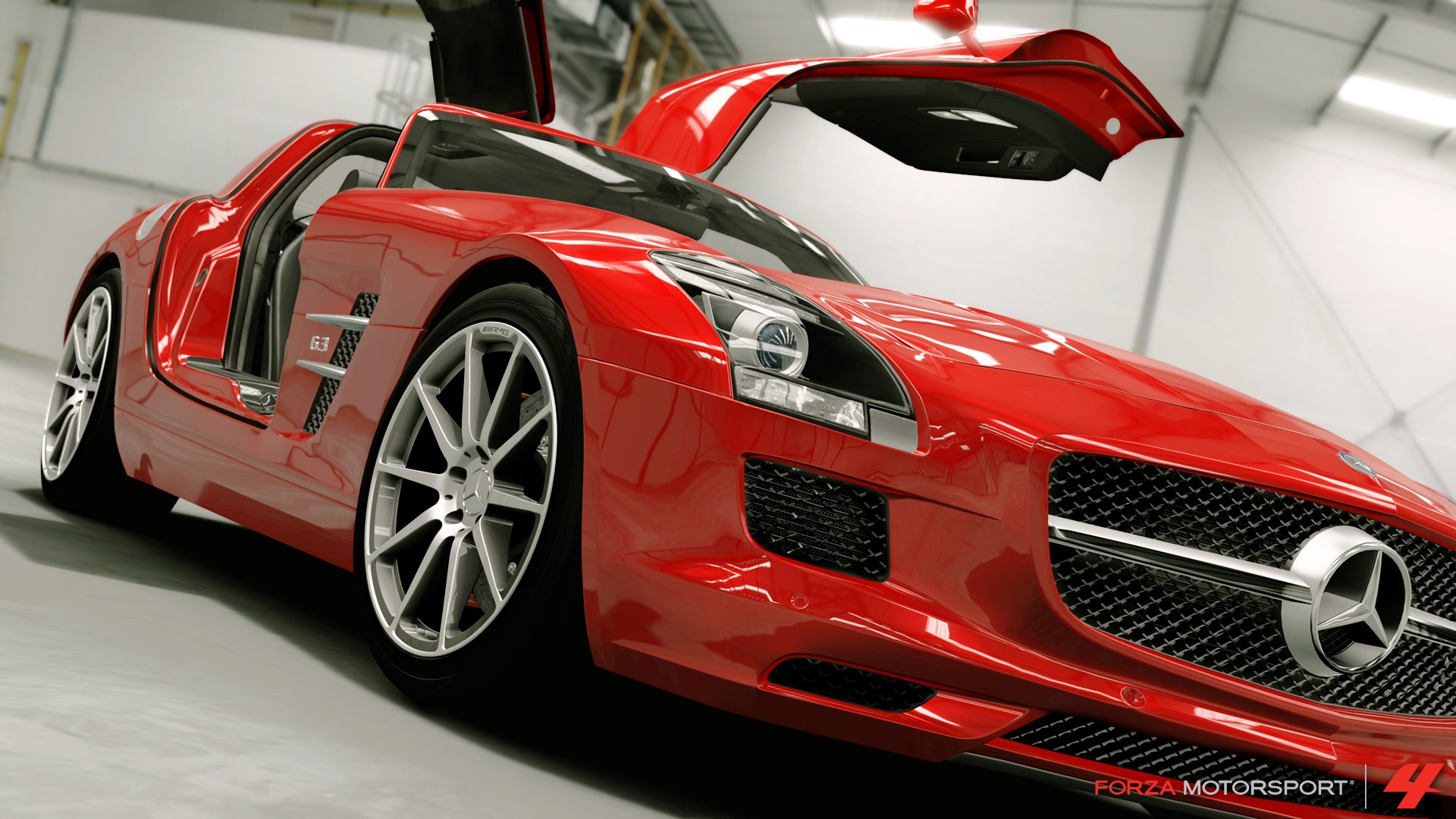 Forza Motorsport, Forza Motorsport 4, Car, Video Games, Mercedes SLS AMG Wallpaper