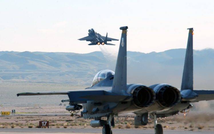 airplane, F 15 Eagle, Aircraft, Military Aircraft HD Wallpaper Desktop Background