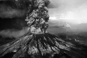 volcano, Landscape, Smoke, Nature, Eruption