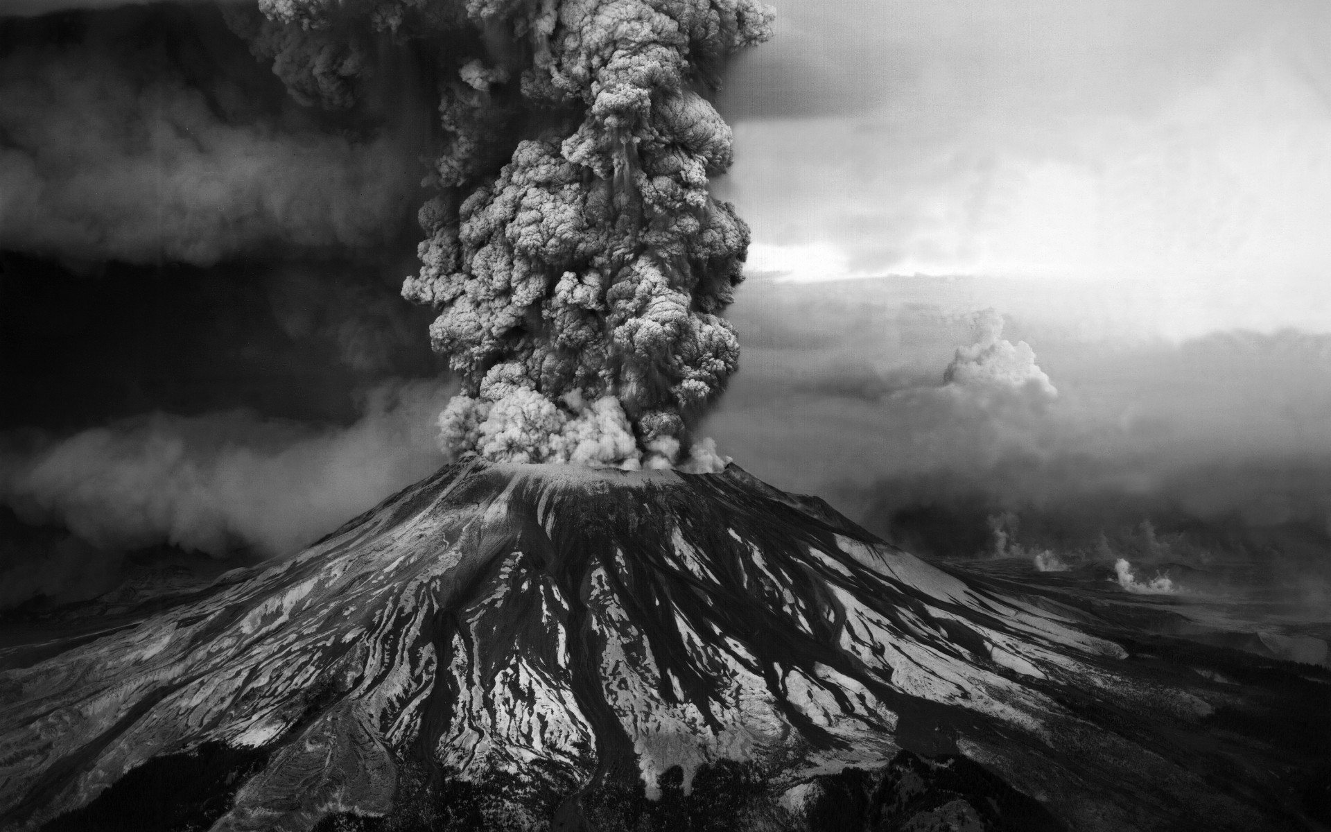  volcano  Landscape Smoke Nature Eruption Wallpapers HD 