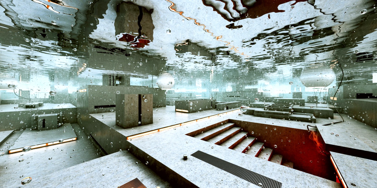 digital Art, Paint In Water Wallpaper