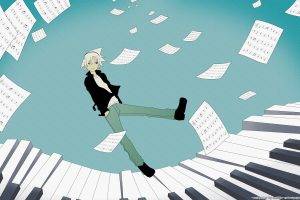 Soul Eater, Paper, Piano, Musical Notes