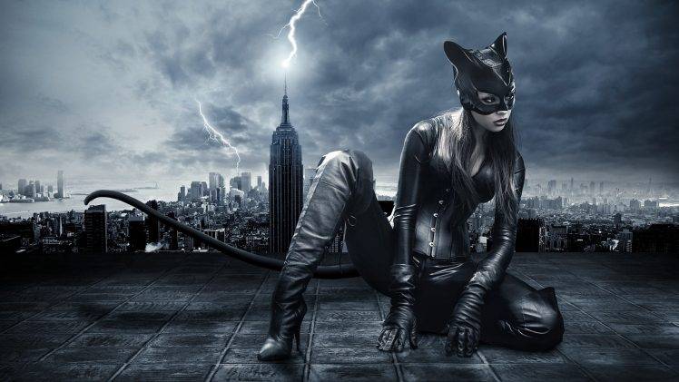 digital Art, Model, Catwoman HD Wallpaper Desktop Background